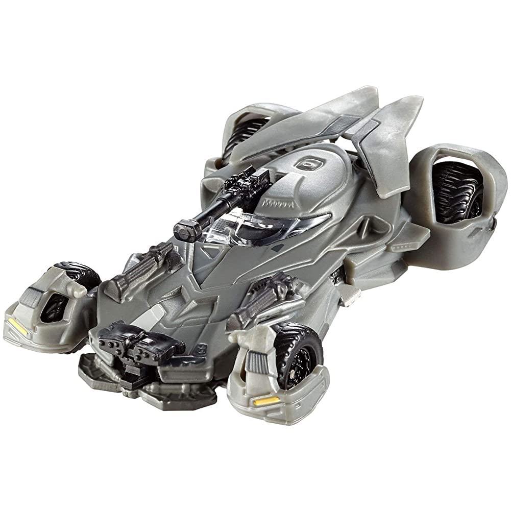Mattel Hot Wheels 1:50 Scale Die-Cast Batman Batmobile - Justice League Movie Replica Collectible Toy Car for Kids & Adults - Perfect for Display, Play & DC Comics Fans Collection