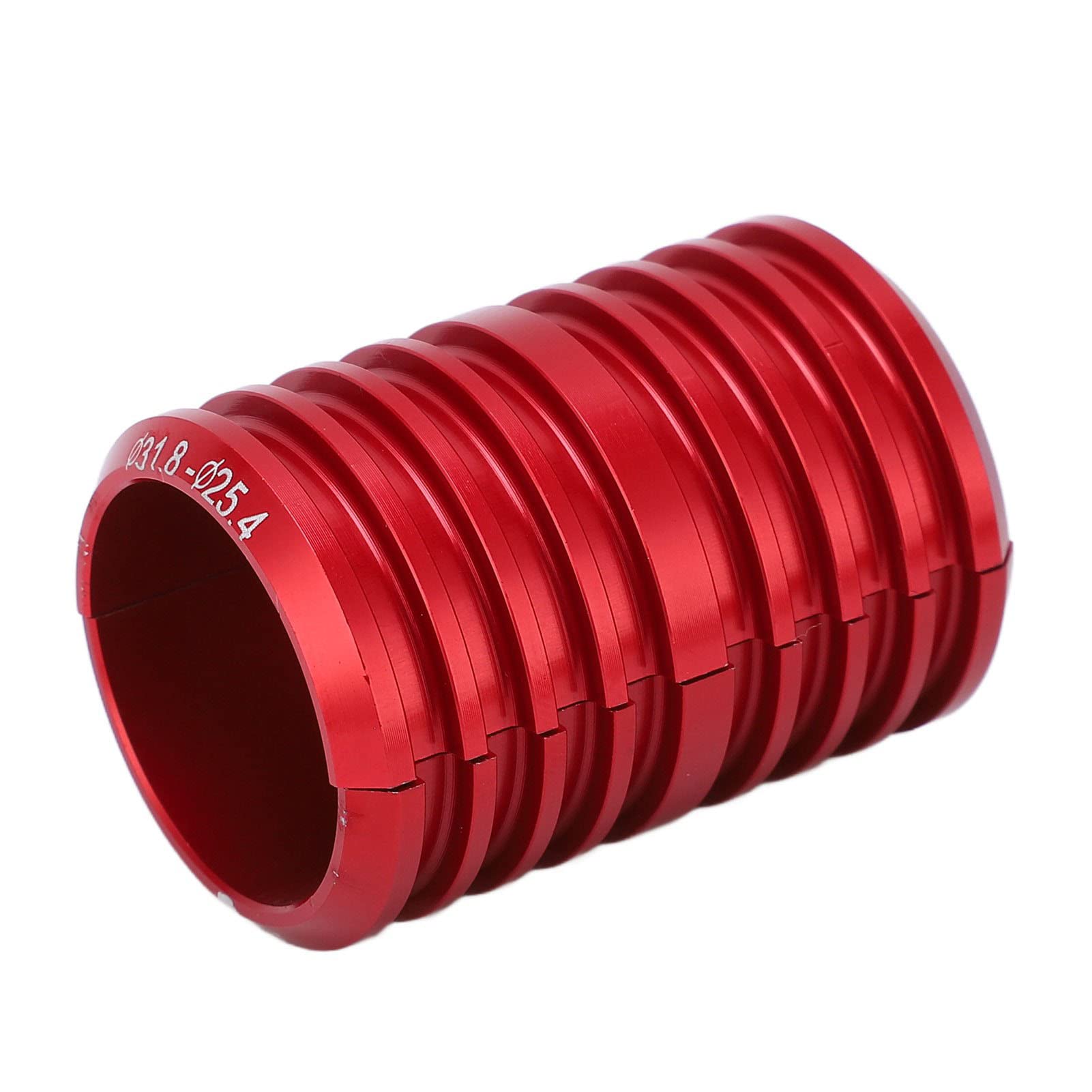 Anodized Edge Bike Handlebar Stem Shim - Easy Installation for 25.4mm to 31.8mm Handlebars | Durable Bike Accessory for MTB, Road & Commuter Bikes