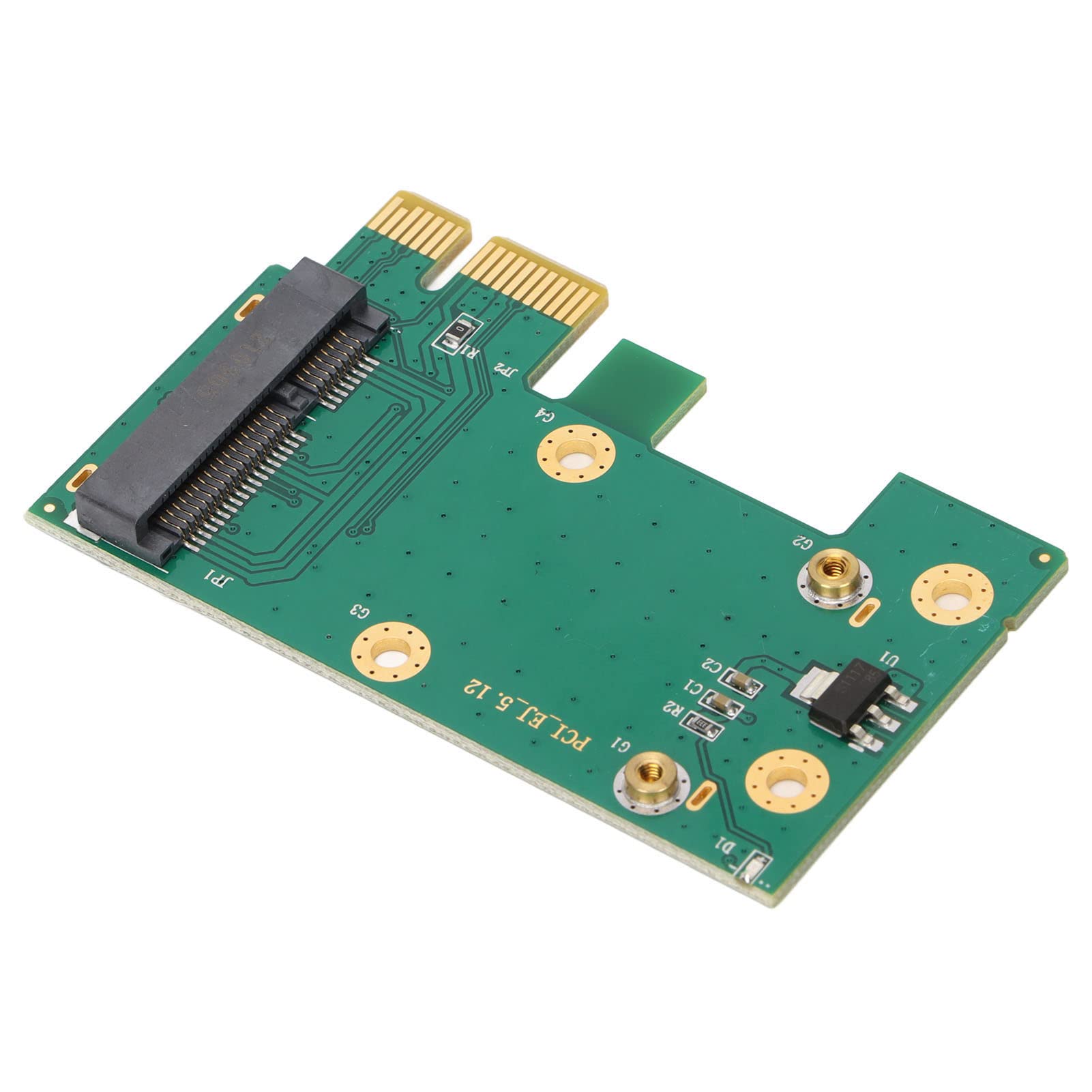 ASHATA Mini PCIe to PCIe Adapter - Portable Ethernet Network Card Converter with Antenna for Laptop/PC/Desktop | Upgrade WiFi & Expand Connectivity for Gaming, Streaming & Office Work