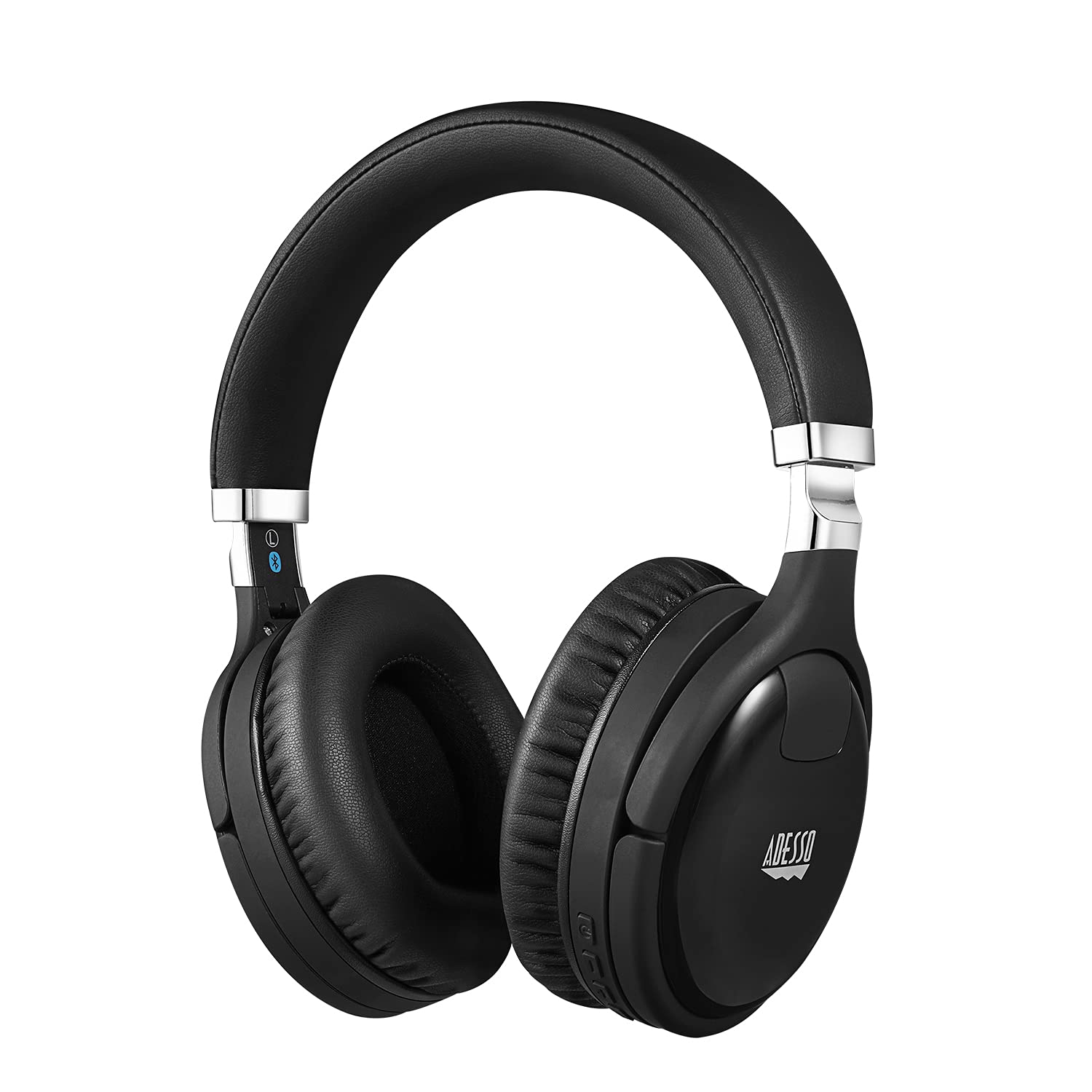 Premium Bluetooth Active Noise Cancelling Headphones with Built-in Mic - Perfect for Travel, Work & Gym