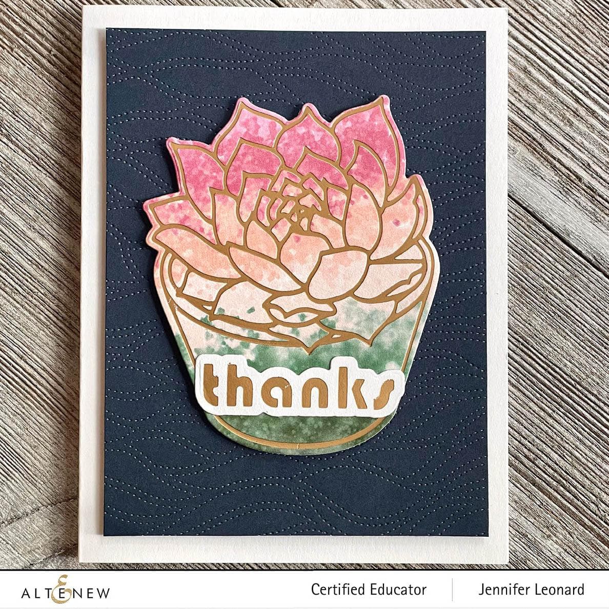 Potted Succulent Die Set for Card Making & Scrapbooking - Perfect for DIY Greeting Cards, Home Decor, and Craft Projects