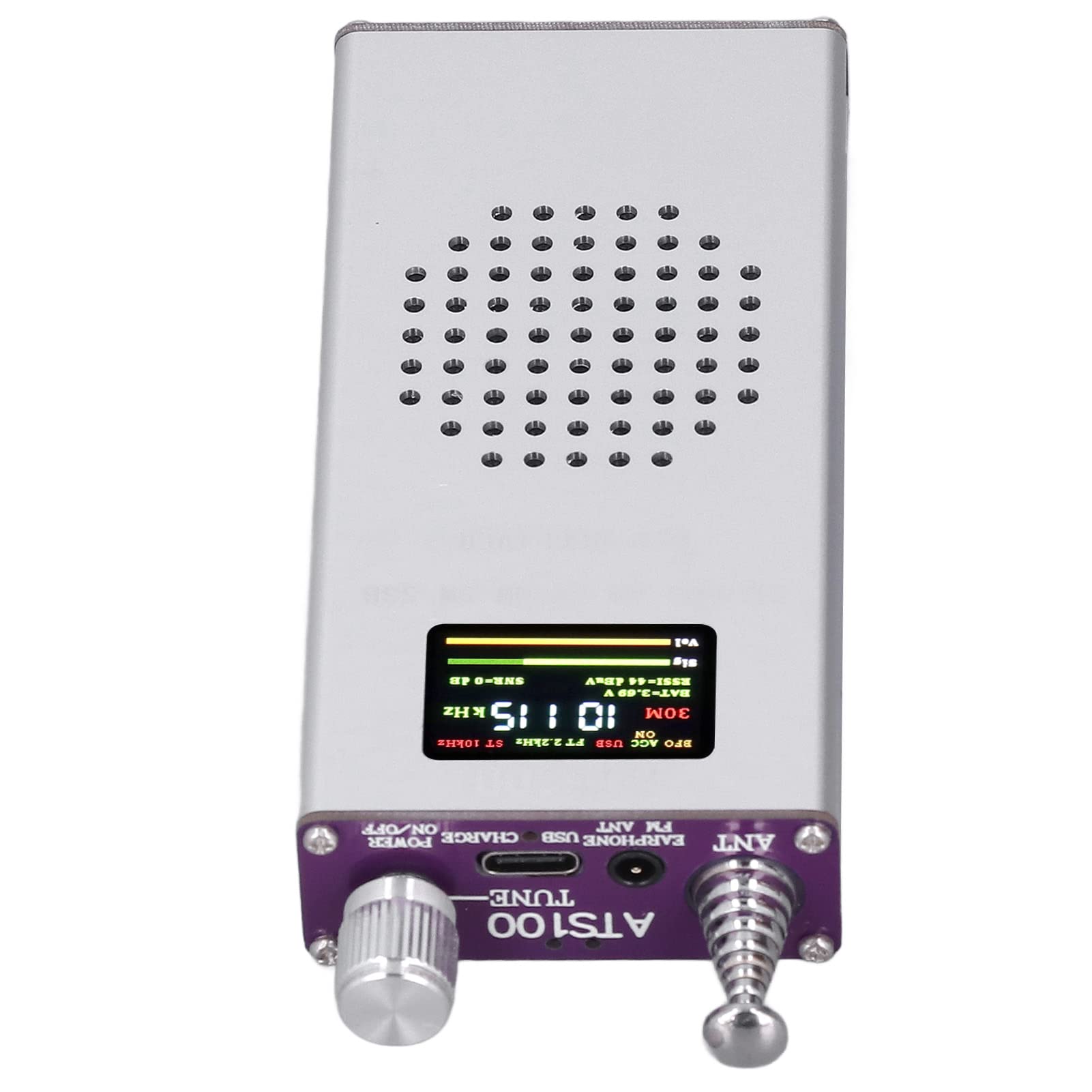 Si4732 Digital Radio Receiver - Long Life FM/AM Receiver with RDS, Stereo Sound - Perfect for Home, Office, and Outdoor Use