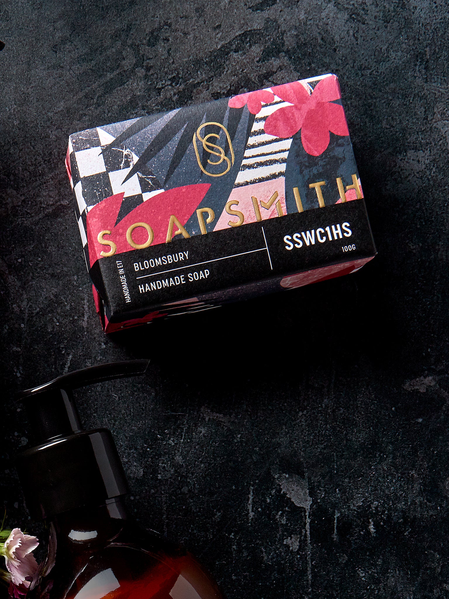 Soapsmith Handmade Natural Soap - Lavender & Rosemary Scented, Vegan & Cruelty-Free for Sensitive Skin | Perfect for Bath, Shower & Gift Giving