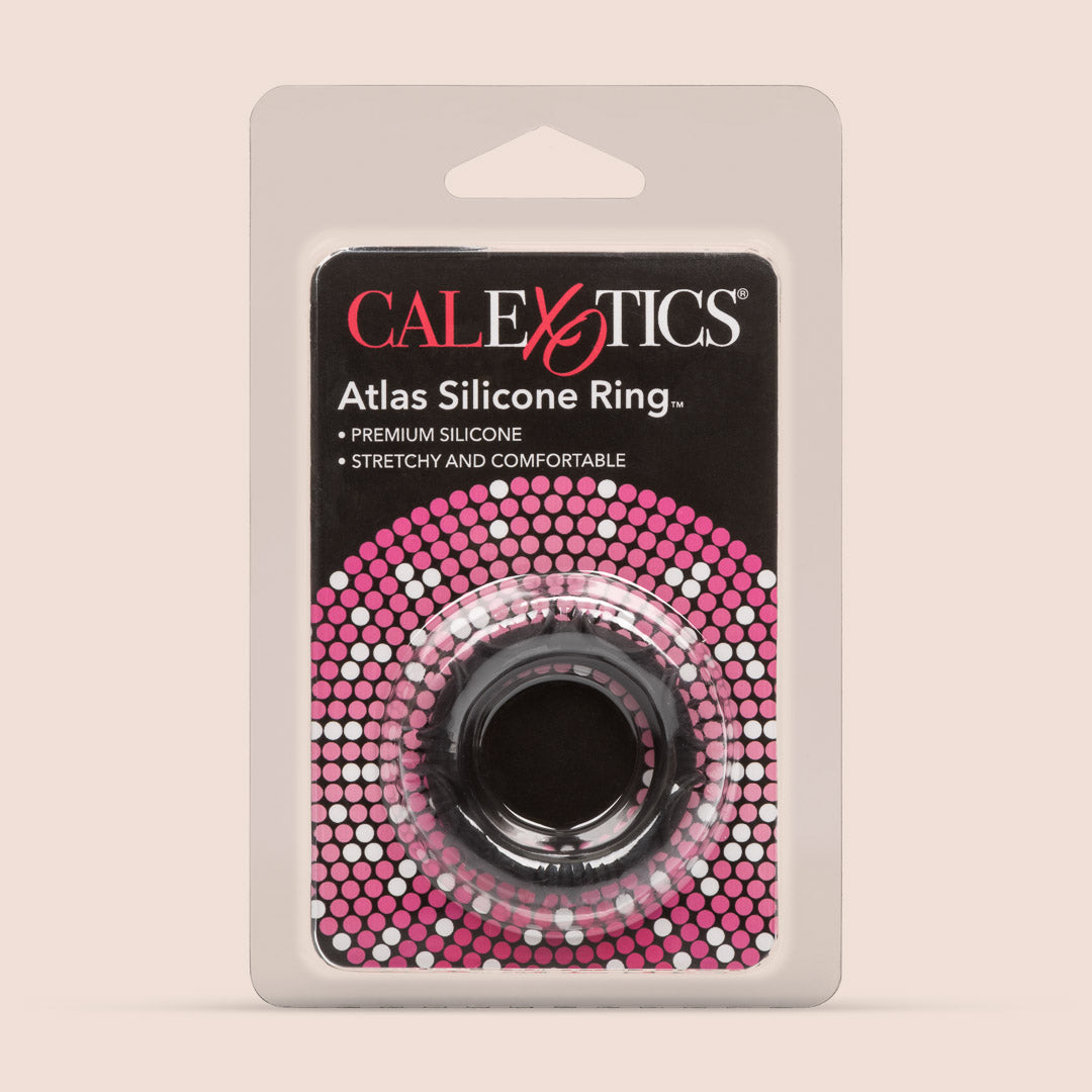 Atlas Silicone Cock Ring - Ultra Stretchable Penis Ring for Men, Soft & Comfortable Elastic Enhancer for Intimate Pleasure & Performance - Perfect for Couples Play, Solo Use & Enhanced Sensation