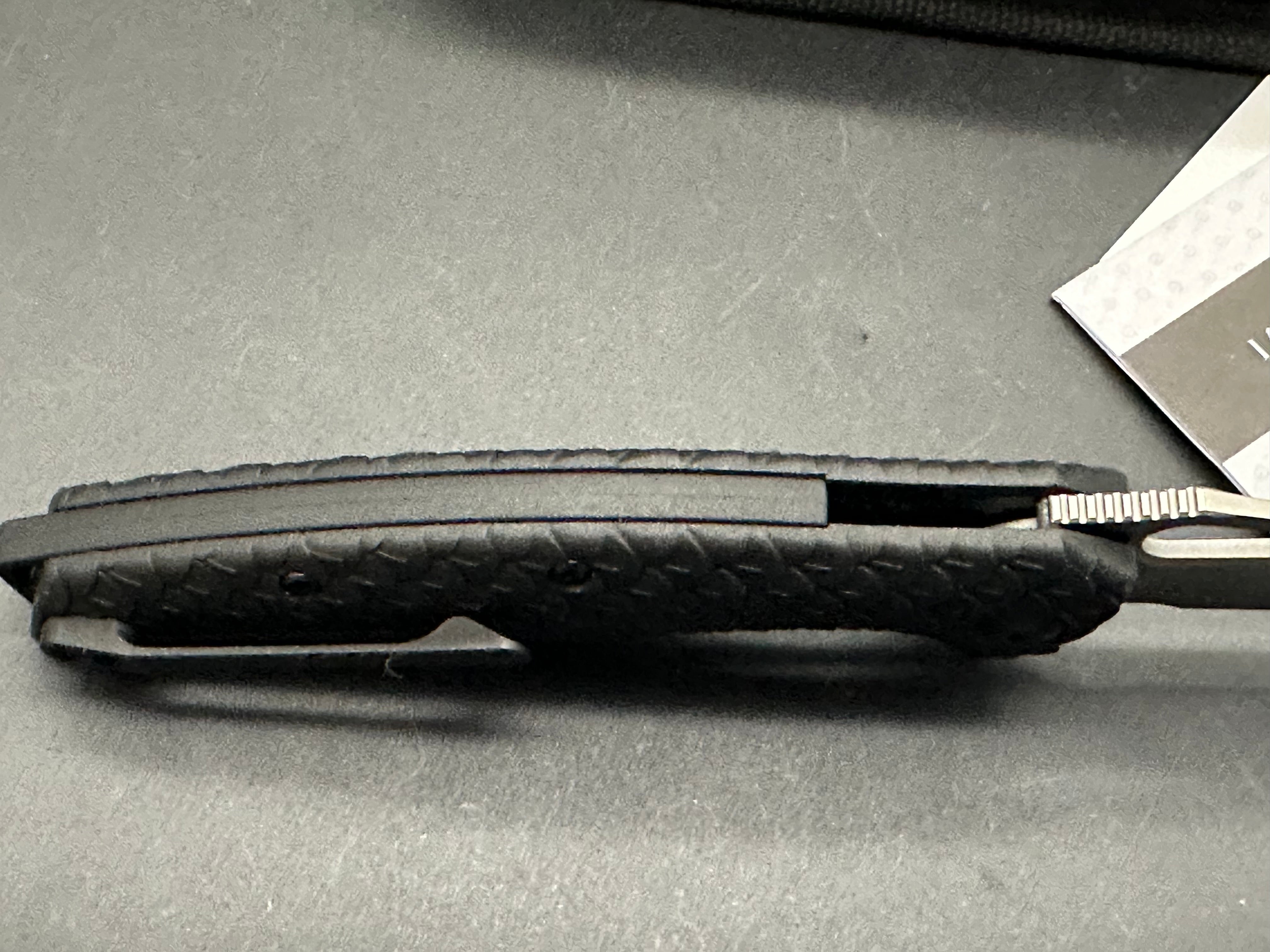 CIVIVI Wyvern Folding Flipper Knife - Black FRN Handle, 3.5