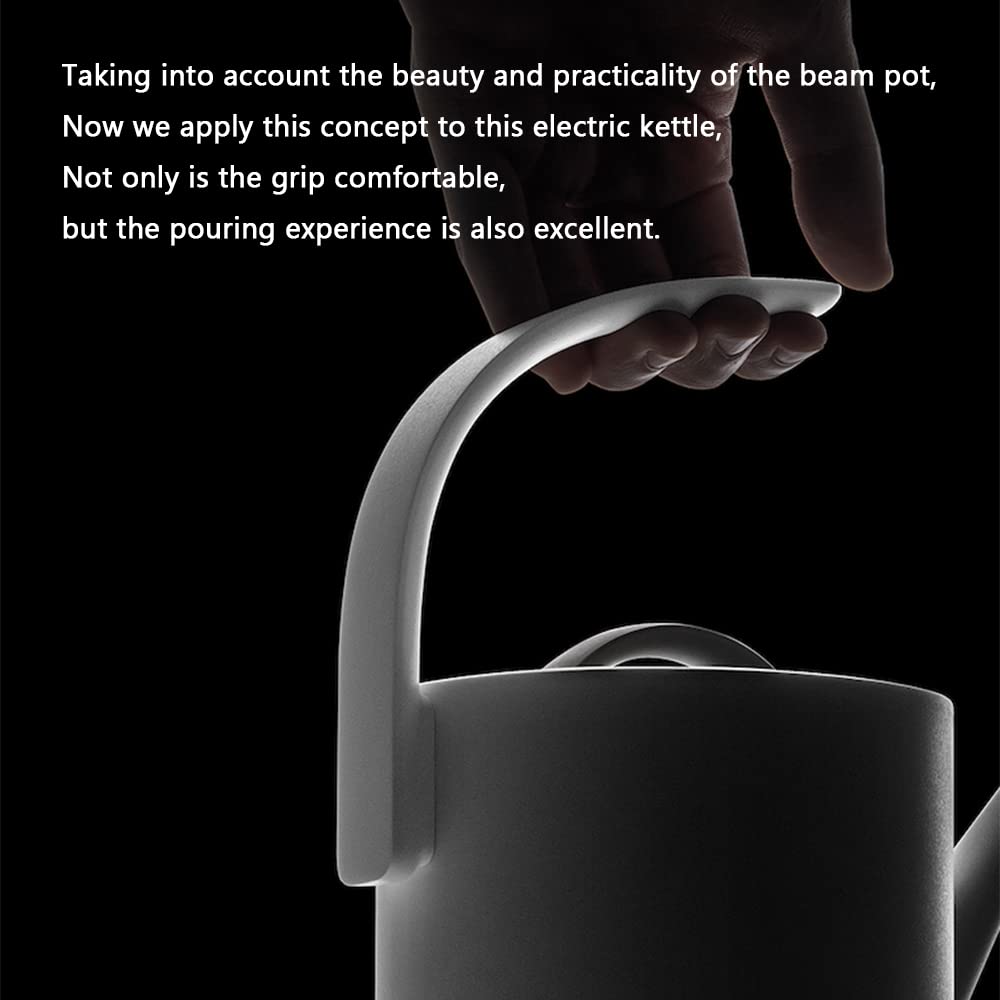 Long-Lasting Insulated Electric Kettle with Temperature Control - Auto Shutoff, Fast Boiling & Keep Warm Function - Perfect for Home, Office & Tea Lovers (Stainless Steel)