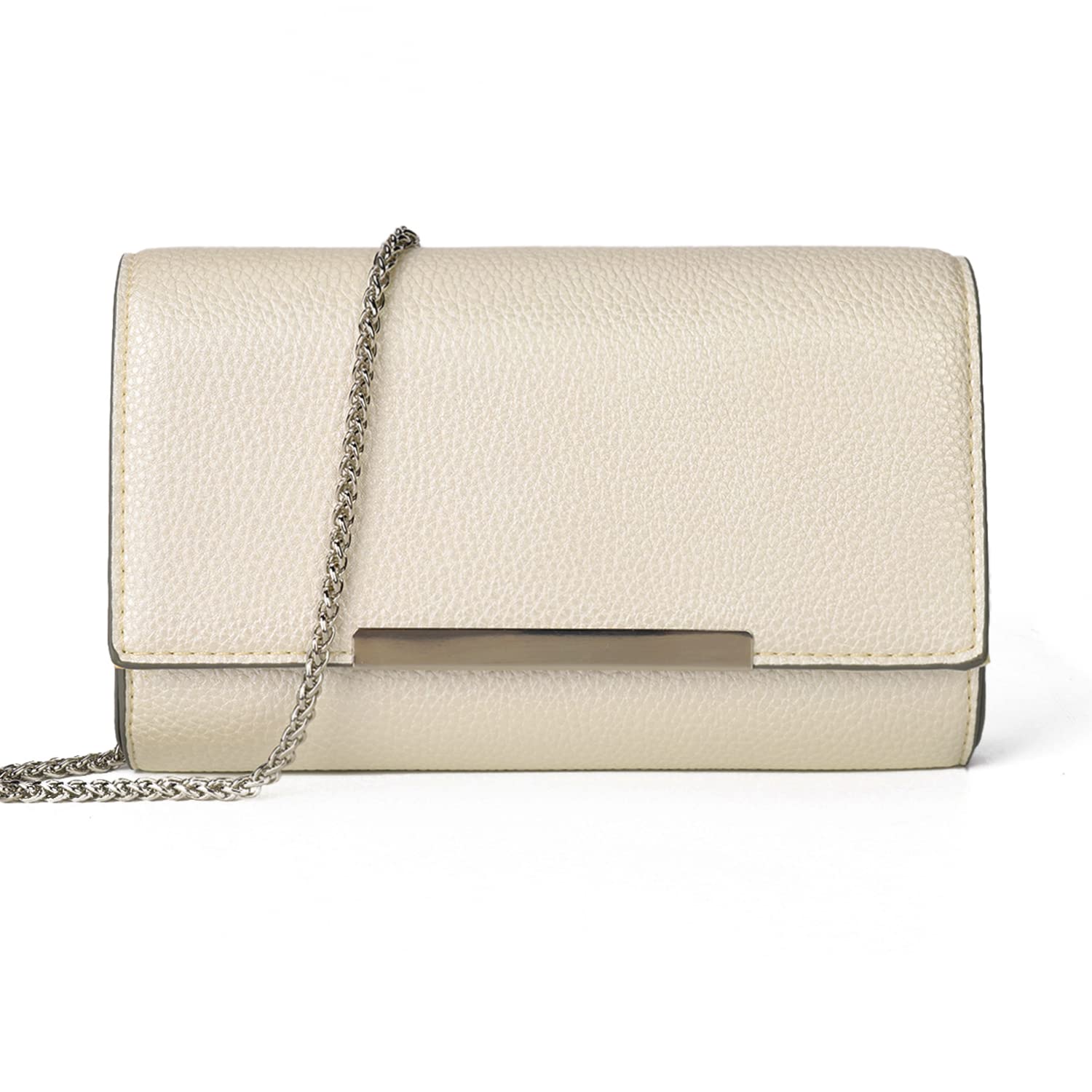 Stylish AFKOMST Small Clutch Purse for Women - Summer Crossbody Bag & Straw Wristlet Handbag with Adjustable Chain Strap | Perfect for Beach, Parties, and Everyday Use