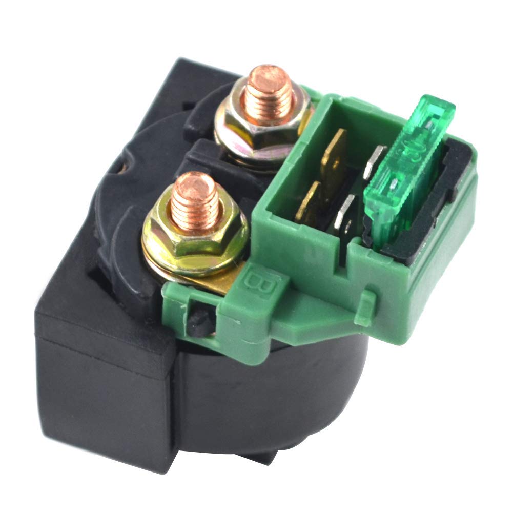 AHL Starter Solenoid Relay Compatible with Honda GL500 & GL500 Silver Wing Interstate 1981-1982 - Motorcycle Engine Starting System Replacement Part for Smooth Ignition & Reliable Performance