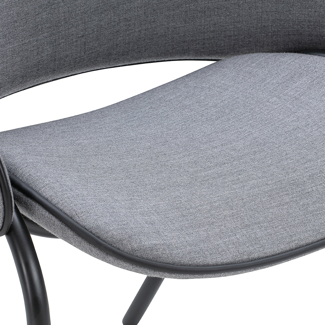 Folium Dining Chair - Modern Wooden Dining Room Chair with Cushion - Perfect for Kitchen, Dining Room, and Home Office