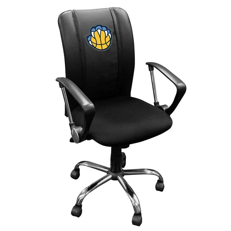 NBA Team Logo Dreamseat Curve Ergonomic Office Chair - Adjustable Height & Lumbar Support for Home, Gaming & Workspace Comfort