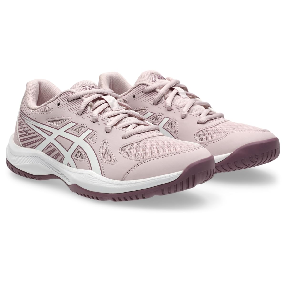 ASICS Kid's Upcourt 6 Grade School Volleyball Shoes - Lightweight & Non-Marking for Indoor Courts - Perfect for Youth Volleyball Practice & Games