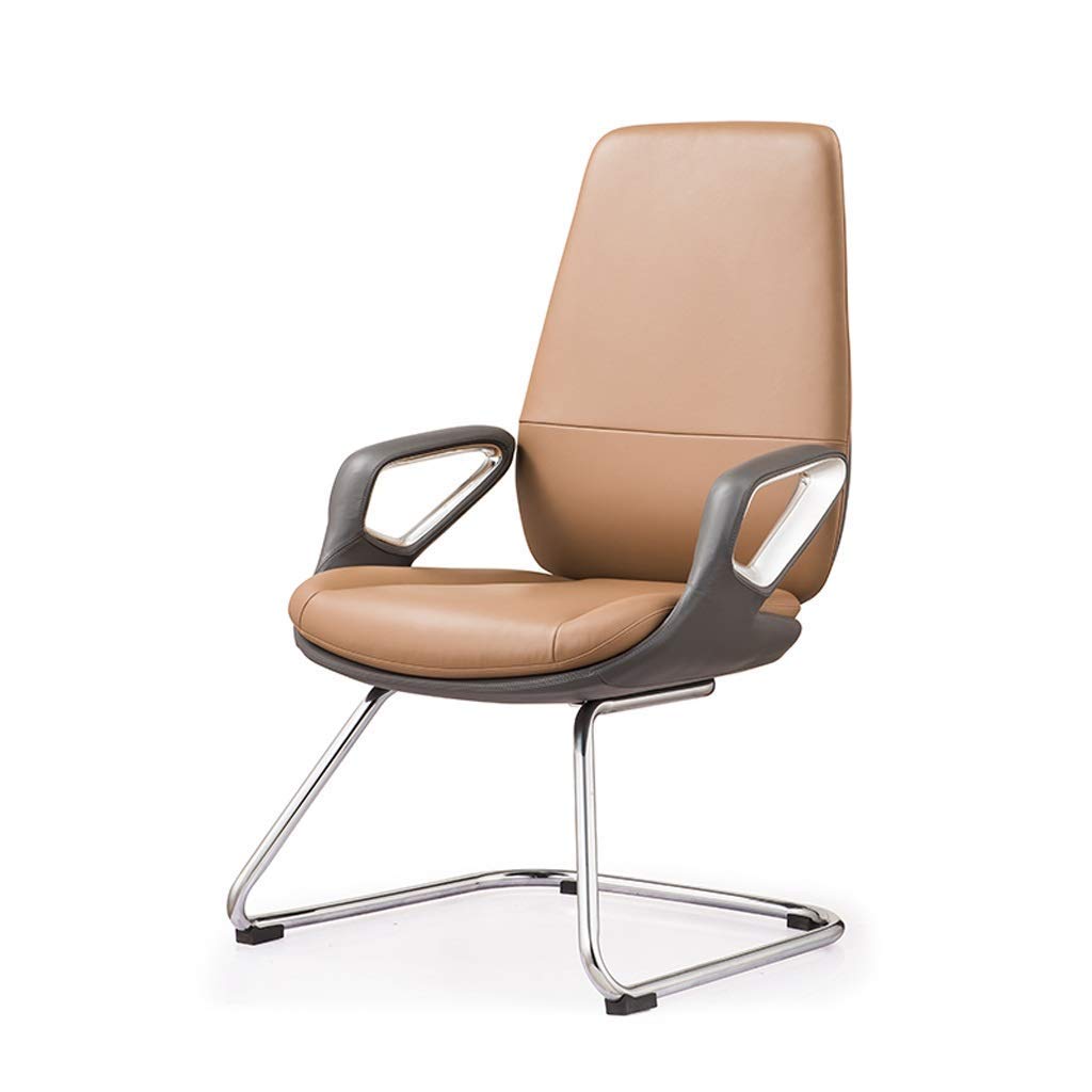 Ergonomic Office Chair - Modern Minimalist Leather Executive Chair with Reclining Function for Home Office, Computer Desk & Conference Room - Comfortable Boss Chair for Long Work Sessions