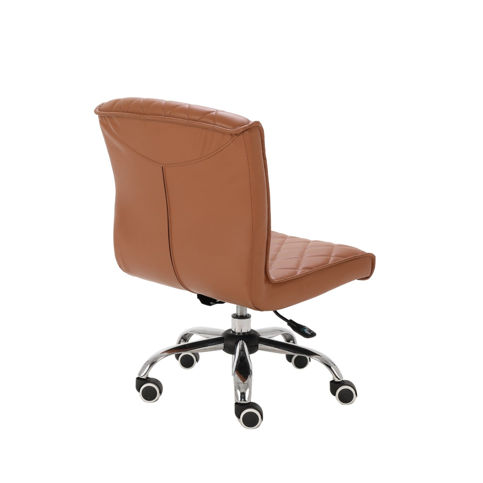 Delia Salon Pedicure Technician Stool - Adjustable Rolling Stool for Nail Technicians & Spa Professionals - Perfect for Manicure, Pedicure & Beauty Salon Use