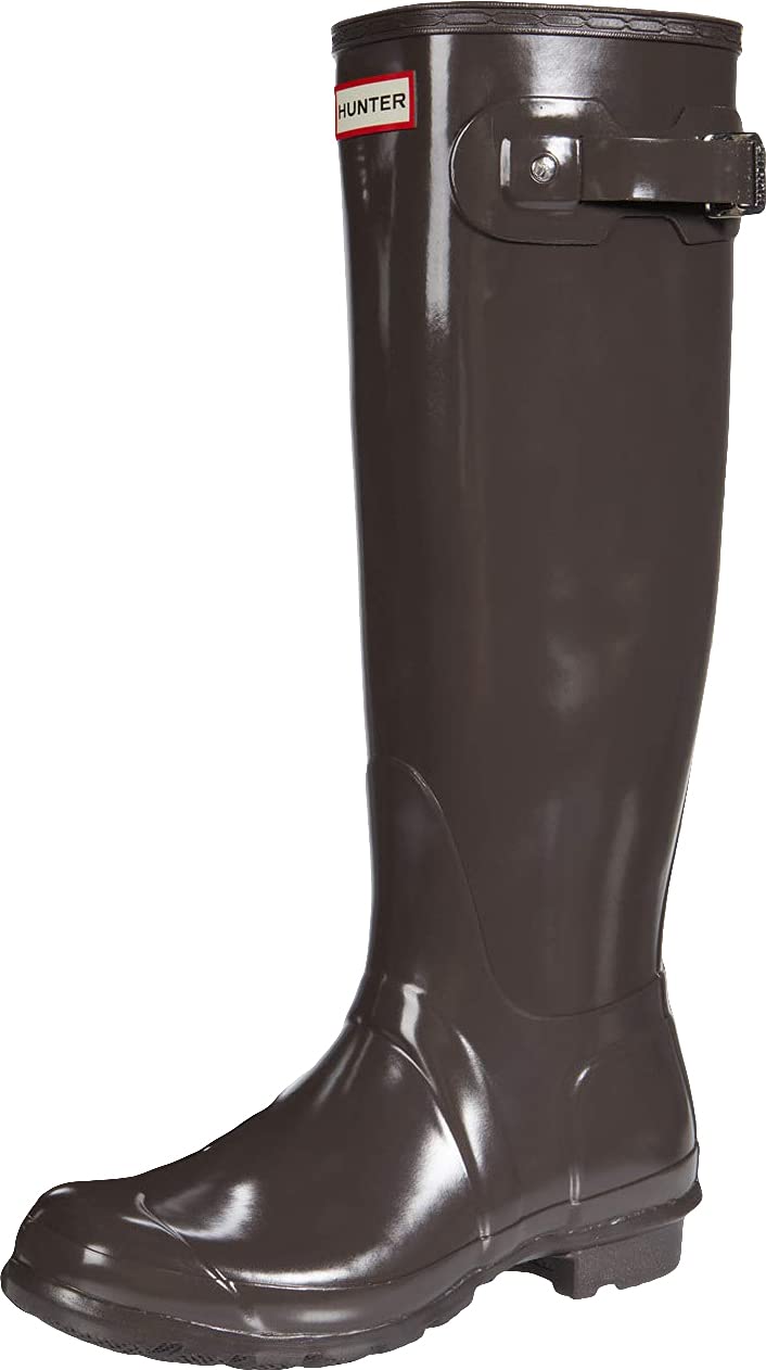 Hunter Women's Original Tall Rain Boots - Waterproof Rubber Boots for Women, Comfortable & Stylish Rain Shoes for Outdoor, Gardening, Hiking & Wet Weather