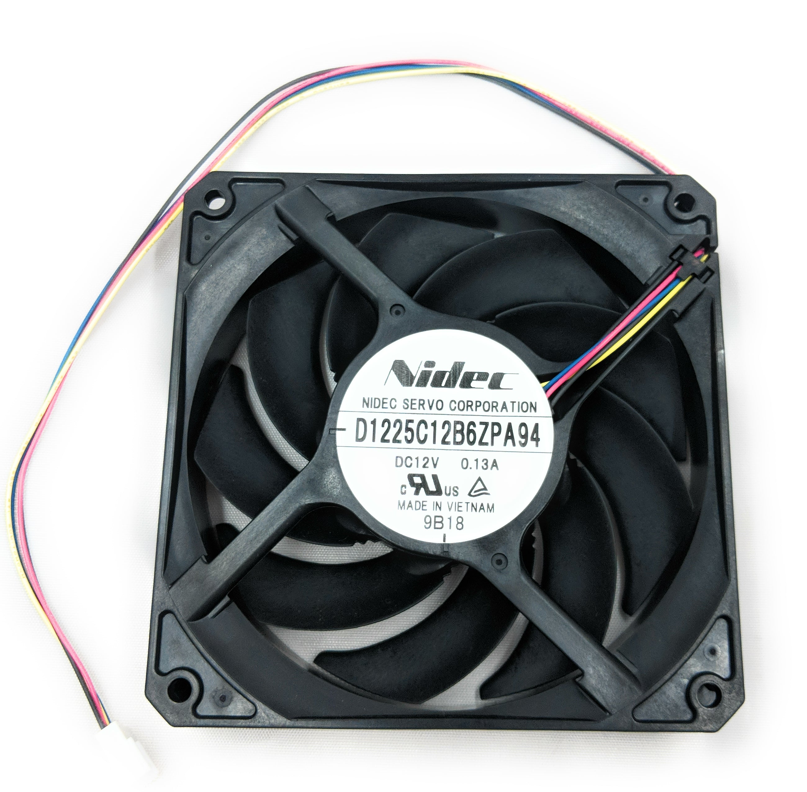 GentleTyphoon 120mm Silent PWM PC Case Fan - D1225C12B6ZPA 2150 RPM High Airflow Cooling - Perfect for Gaming PCs, Workstations & Quiet Home Office Setups