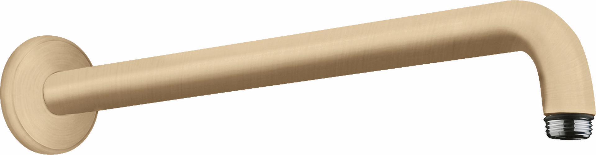 15-Inch Brushed Bronze Shower Arm by Hansgrohe - Model 27413141 - Perfect for Modern Bathrooms & Spa-Like Showers
