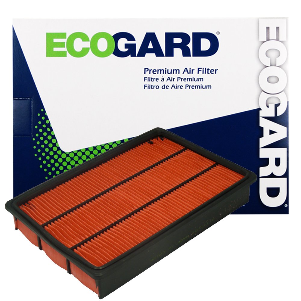 ECOGARD XA4807 High Performance Air Filter for Cars, Trucks & SUVs - Premium Engine Protection & Improved Fuel Efficiency - Perfect for Daily Commuting & Off-Road Adventures