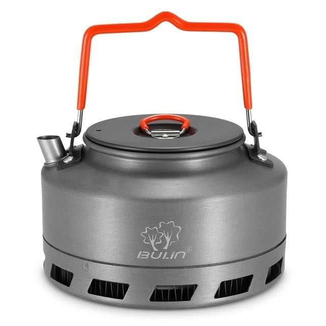 1.1L Lightweight Aluminum Alloy Camping Kettle - Portable Outdoor Teapot for Coffee, Tea & Hot Water - Perfect for Hiking, Backpacking & Picnics