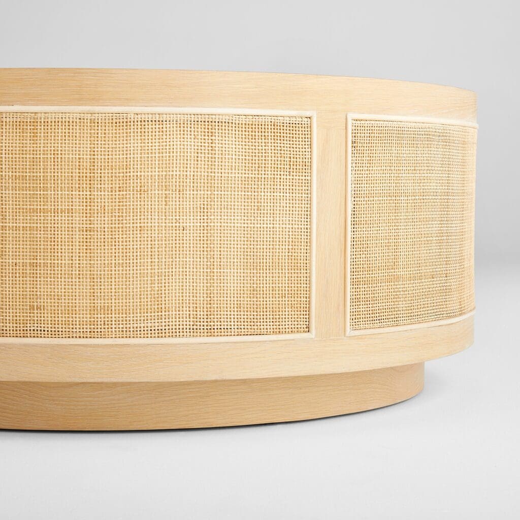 Cyan Design 11576 Lamu Coffee Table in Natural Finish - Modern Wooden Coffee Table for Living Room, Lounge & Office Decor