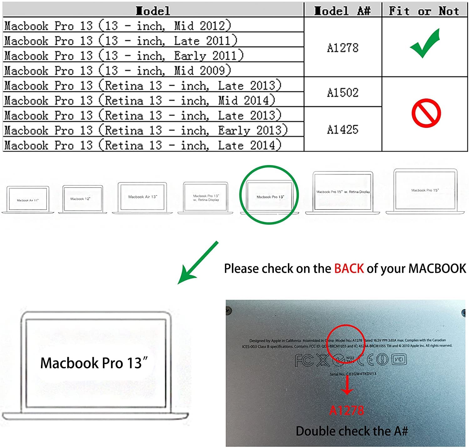 MacBook Pro 13 Case 13.3 inch (Model A1278 2008-2012) - Clear Matte Hard Plastic Protective Shell Cover with CD-ROM Slot | Perfect for Work, Travel & School