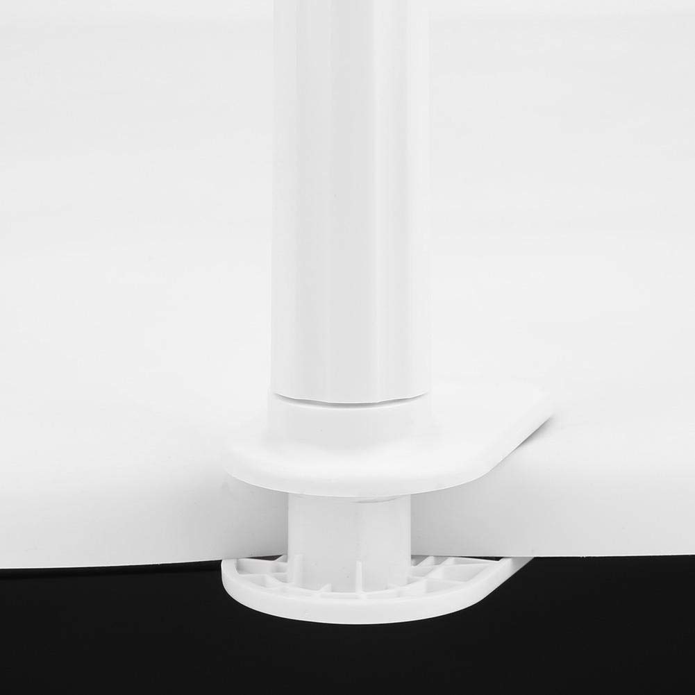 Dilwe Universal Guitar Phone Holder - Plastic & Metal Clip for Cell Phone, Perfect Guitar Accessory for Musicians (White) | Great for Live Performances, Practice Sessions & Music Videos