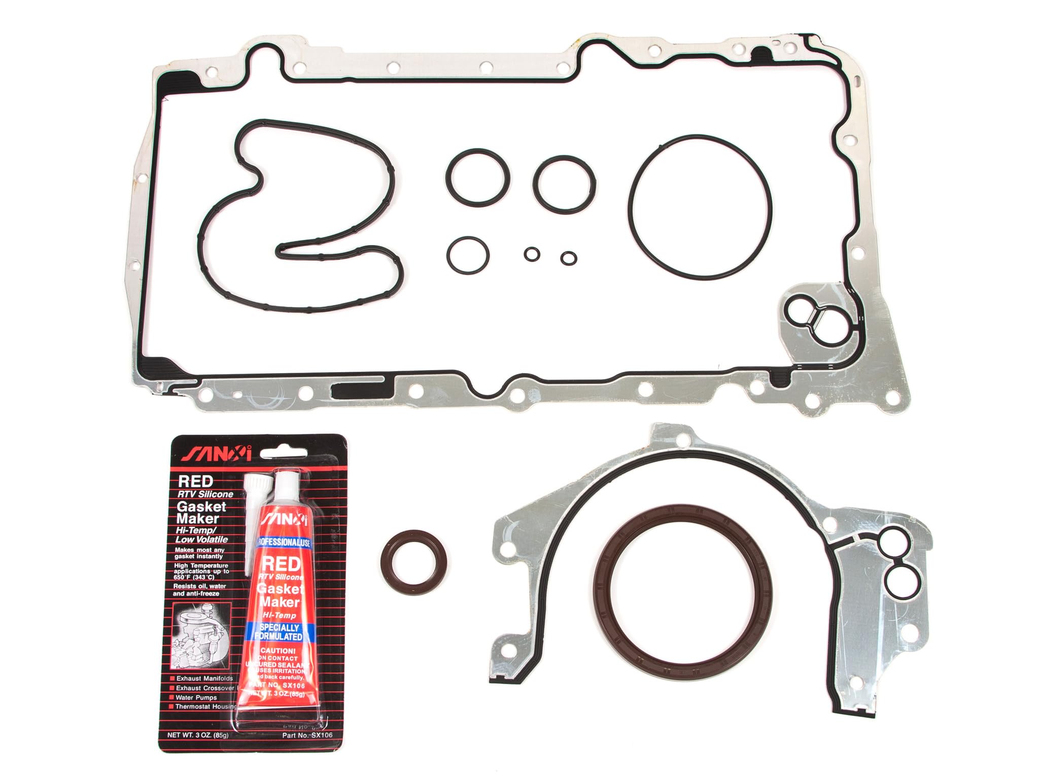 Full Gasket Set for 07-11 Chrysler Dodge Volkswagen 4.0L Engine - Intake & Exhaust Valve Replacement Kit | Perfect for Engine Repair & Maintenance