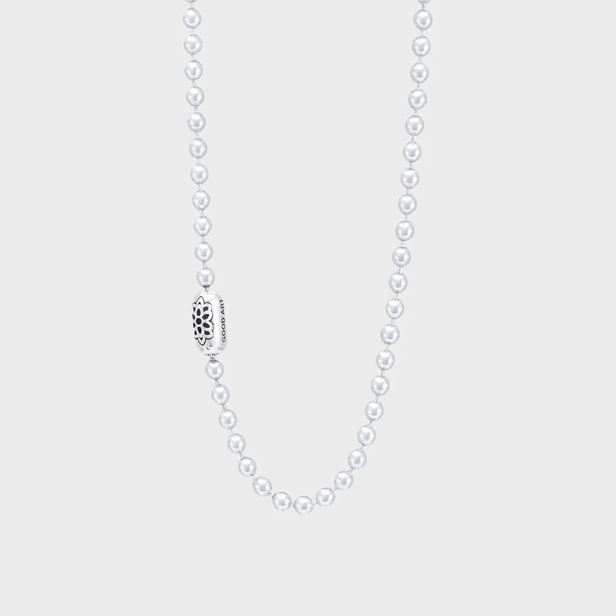 Stylish Poplock Ball Chain Necklace - 30 Inch Trendy Jewelry for Women & Men | Perfect for Layering, Everyday Wear & Gift Giving