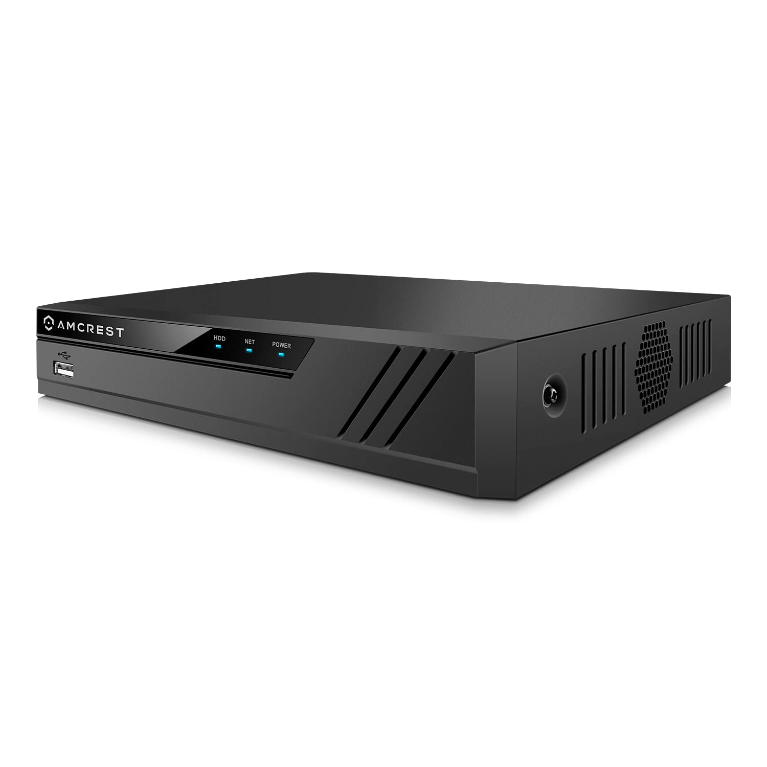 Amcrest NV4108-A2 8-Channel 4K NVR Security System - 8MP/4K POE Network Video Recorder for IP Cameras, Supports 10TB HDD, No WiFi - Ideal for Home & Business Surveillance