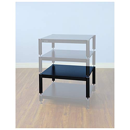 VTI BL404-03 9 Inch Extra Shelf for BL-404 Bookcase - Black - Perfect for Home Office, Living Room & Bedroom Storage Organization