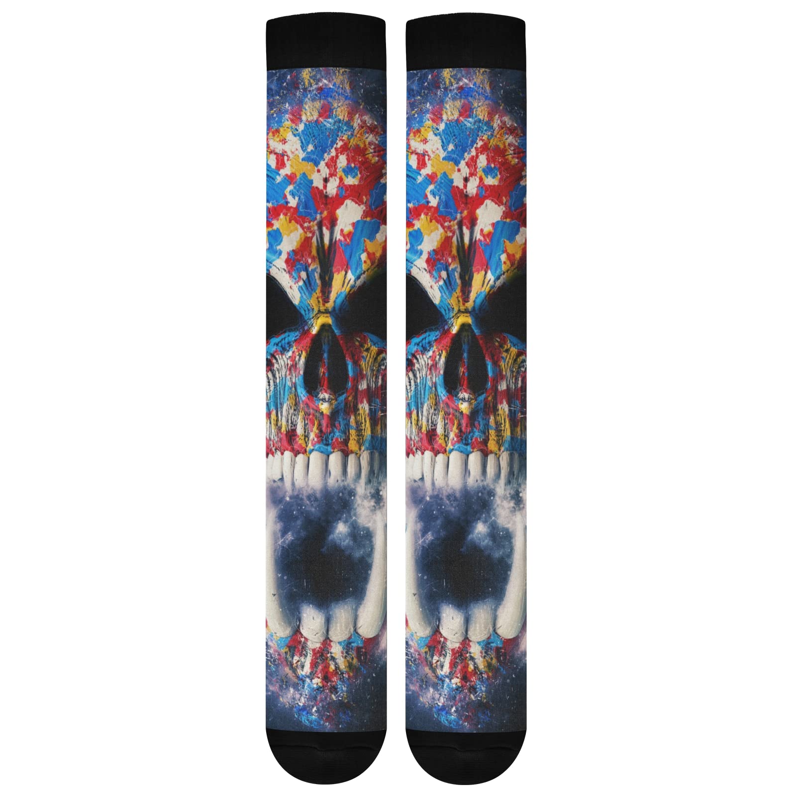 Best Compression Socks for Women & Men - Medical Grade Knee High Support Socks (2 Pairs) - Improve Circulation & Reduce Swelling for Travel, Running & Work