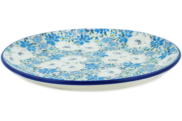 10-Piece Dinner Plate Set - Elegant Secret Blue Garden Floral Design for Dining, Entertaining & Home Decor | Durable Porcelain Plates for Everyday Use & Special Occasions