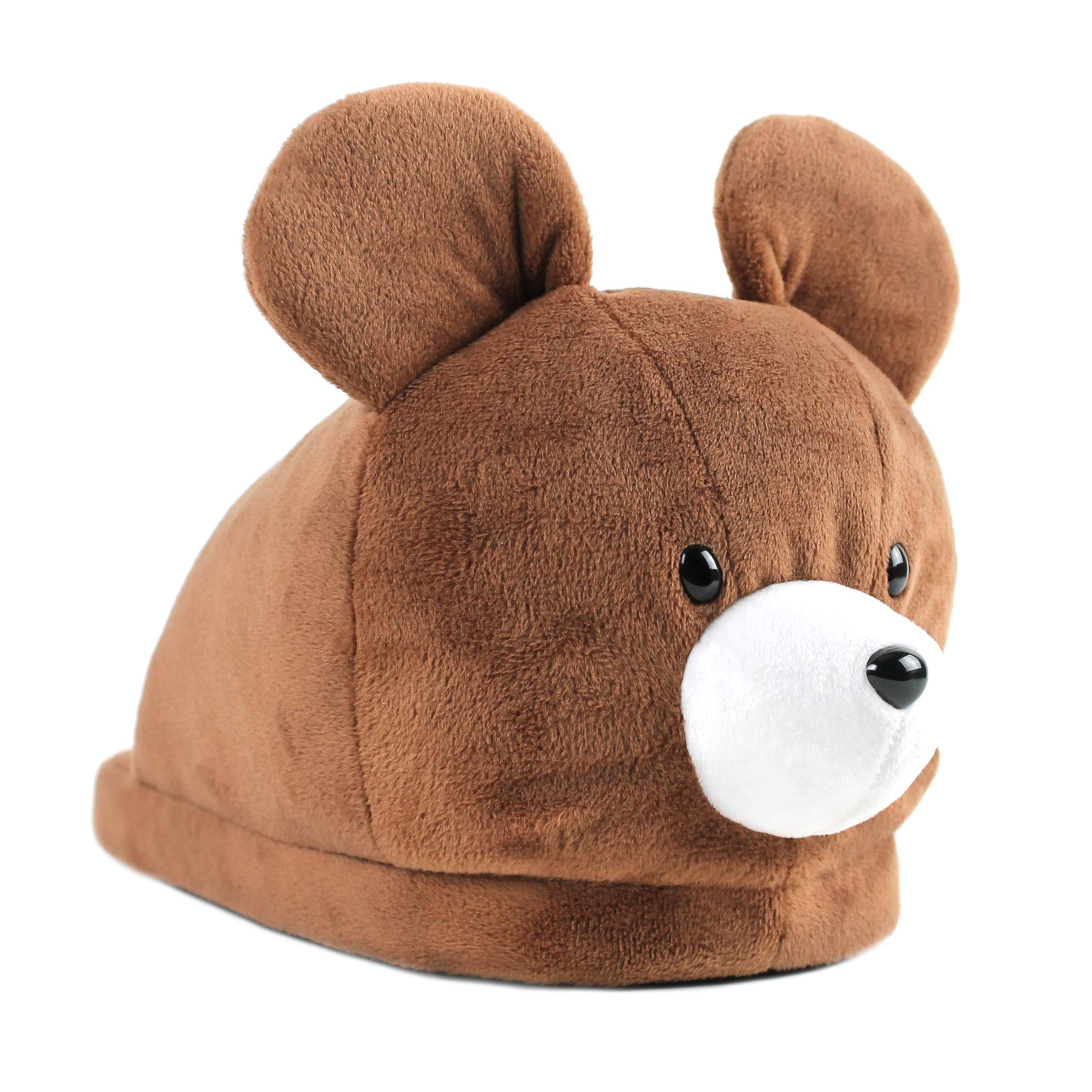 Soft Fuzzy Bear Slippers for Women & Men - Cozy Warm Animal House Shoes - Perfect for Indoor Comfort, Lounge Wear & Gift Giving