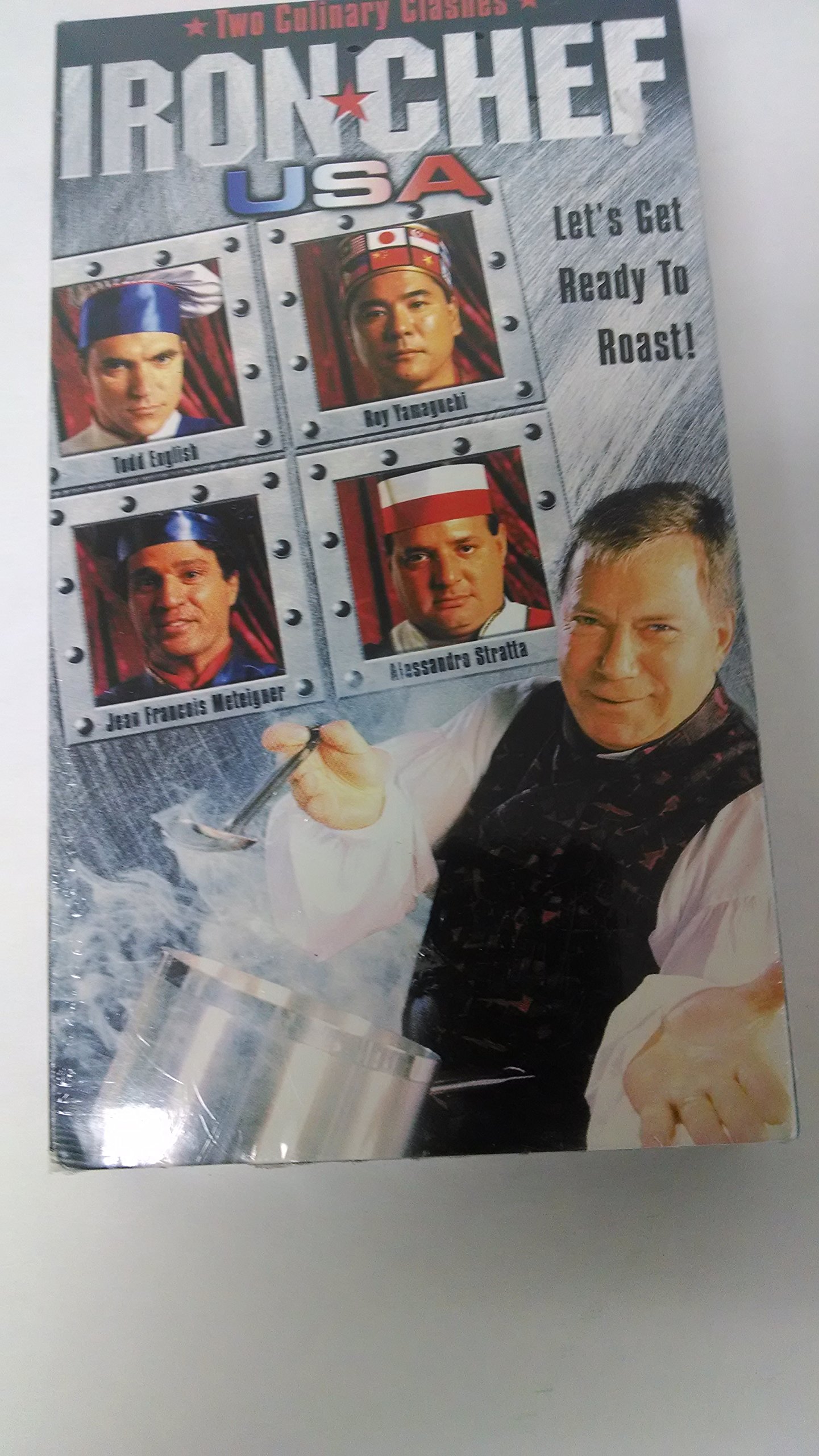 Iron Chef - Showdown USA [VHS] | Classic Culinary Competition | Perfect for Cooking Enthusiasts & TV Show Collectors
