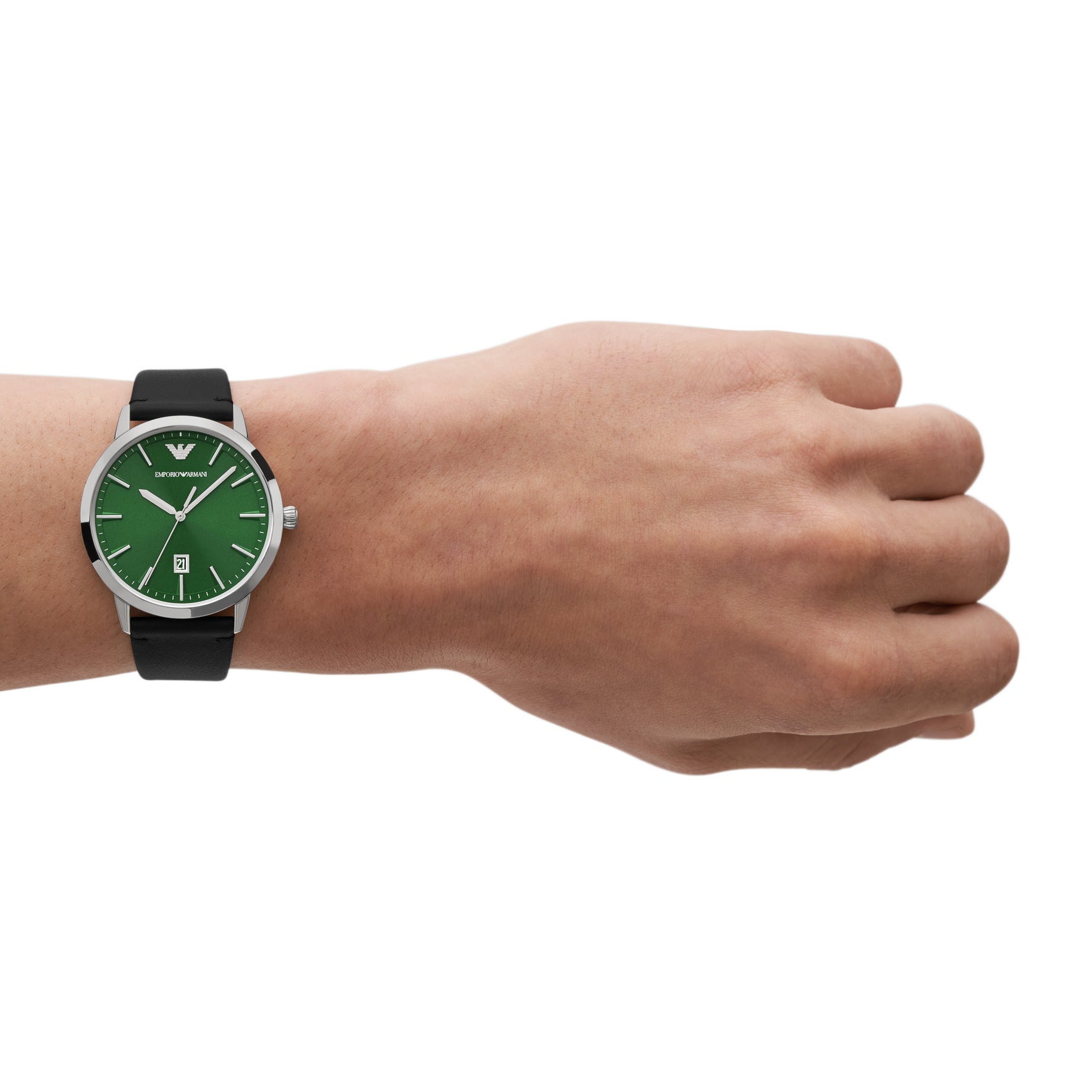 Emporio Armani AR11509 Ruggero Men's Luxury Watch - Stylish Analog Quartz Wristwatch for Business & Formal Occasions
