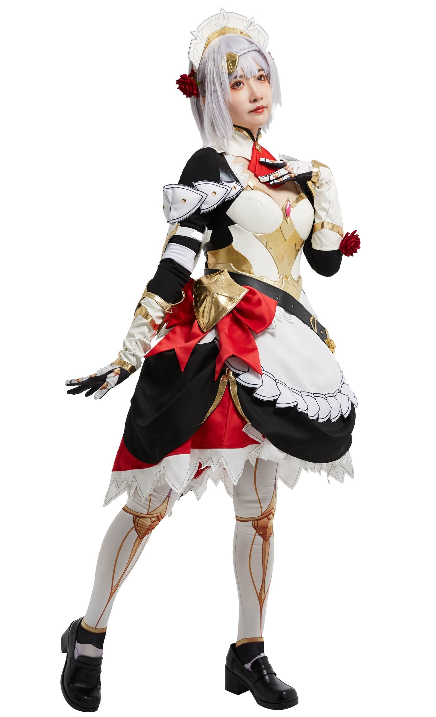 Cosplay.fm Women's Cosplay Costume Outfit with Bustle & Accessories | Anime Convention, Halloween Party, Cosplay Events