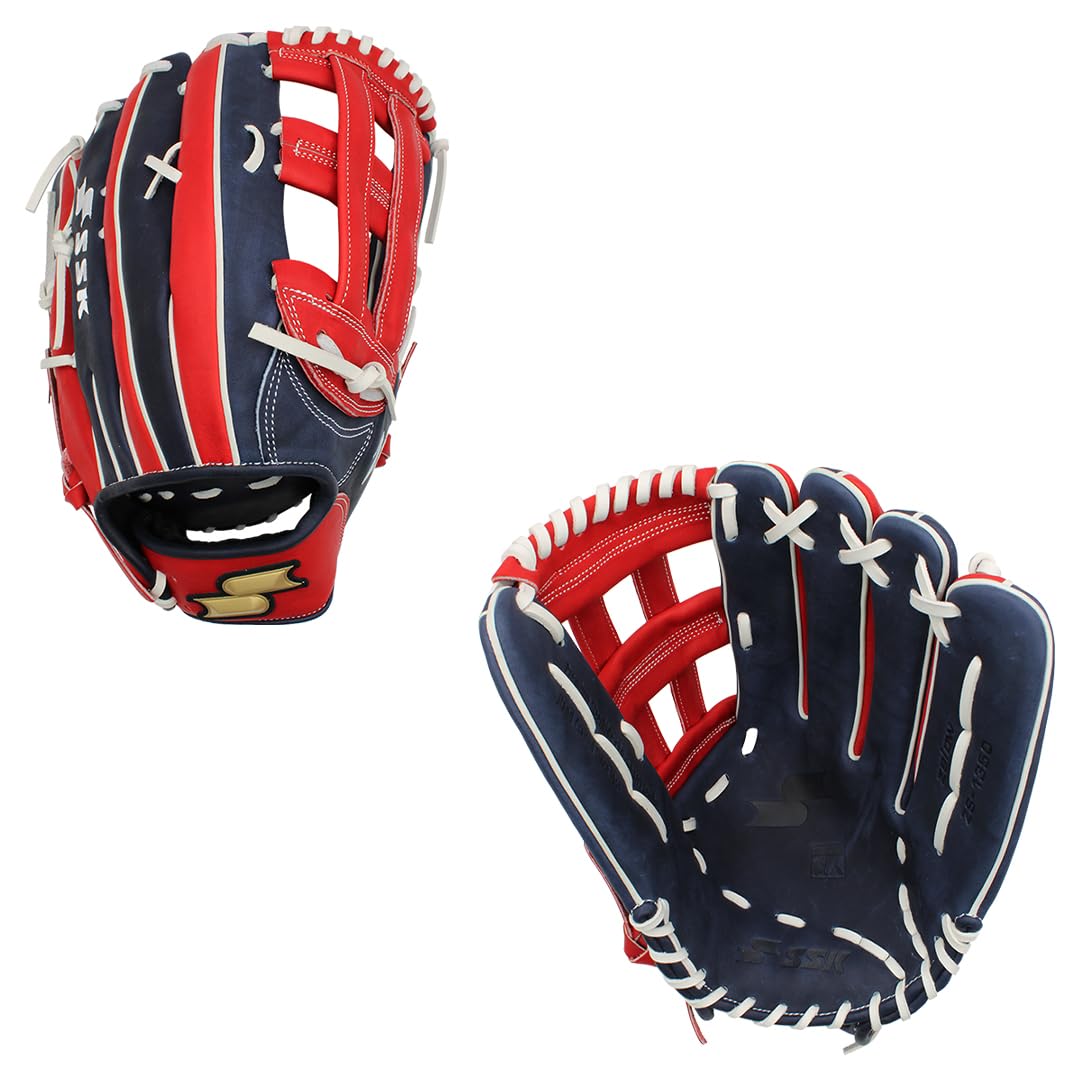 SSK ZSLOW Slowpitch Softball Glove for Adults & Youth - 12.5