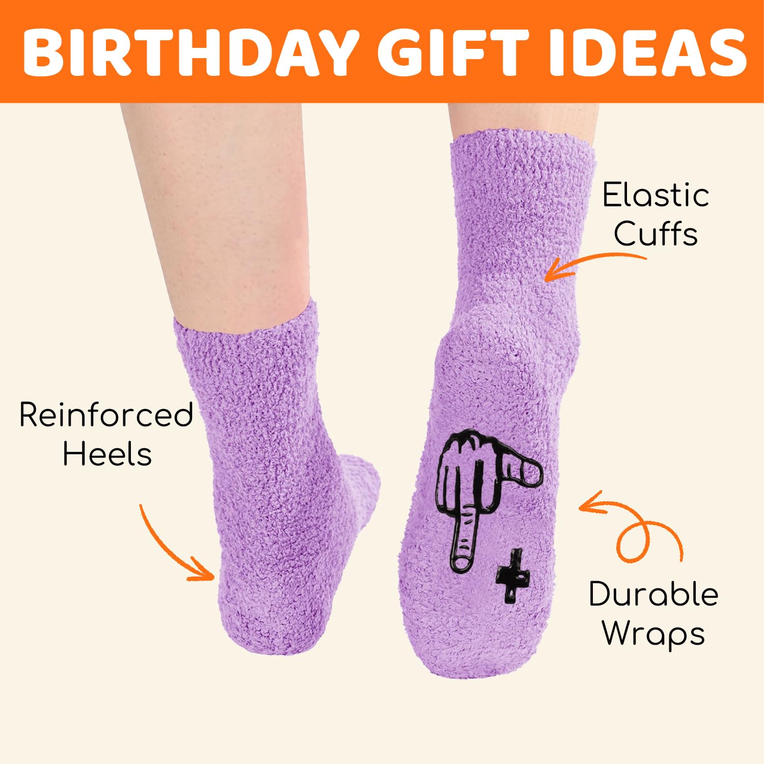 HappyPop Funny 40th Birthday Socks for Women - Best Unique Gift Ideas for 30s & 40s Women - Perfect for Birthday Parties, Gag Gifts & Special Occasions