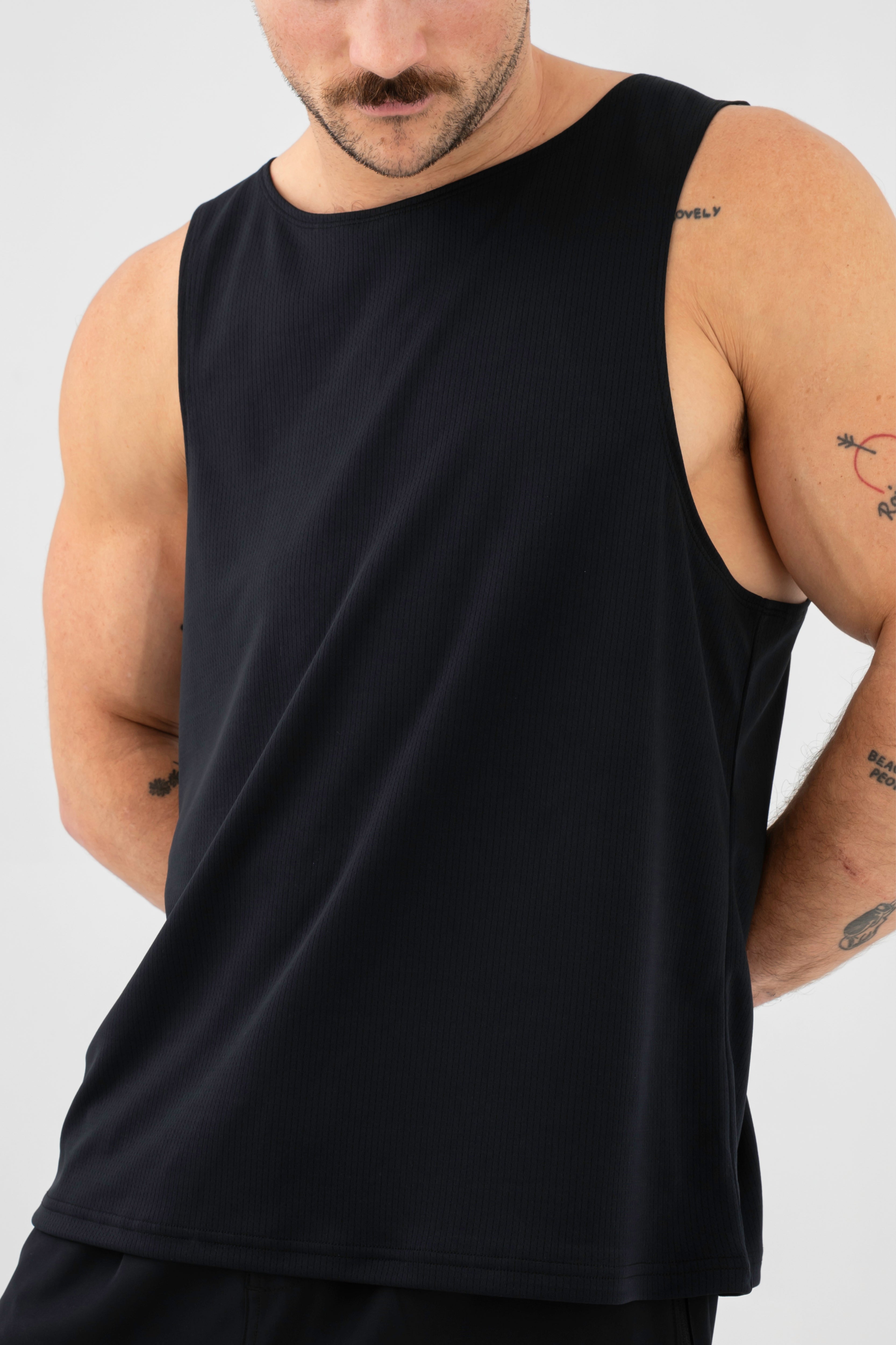 Men's Athletic Singlet - Breathable & Comfortable Workout Tank Top for Running, Gym & Sports - Non Sublimated Design