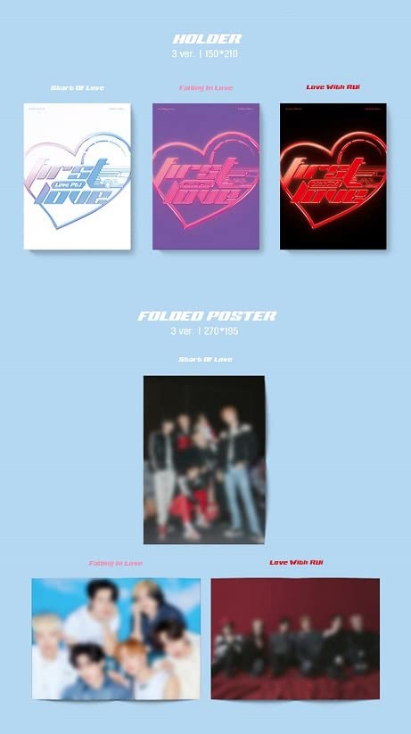 WEi - Love Part.1: First Love (4th Mini Album) - START OF LOVE Version | CD Only | K-Pop Collectible | Perfect for K-Pop Fans & Album Collectors | Great Gift for Valentine's Day or Anniversary