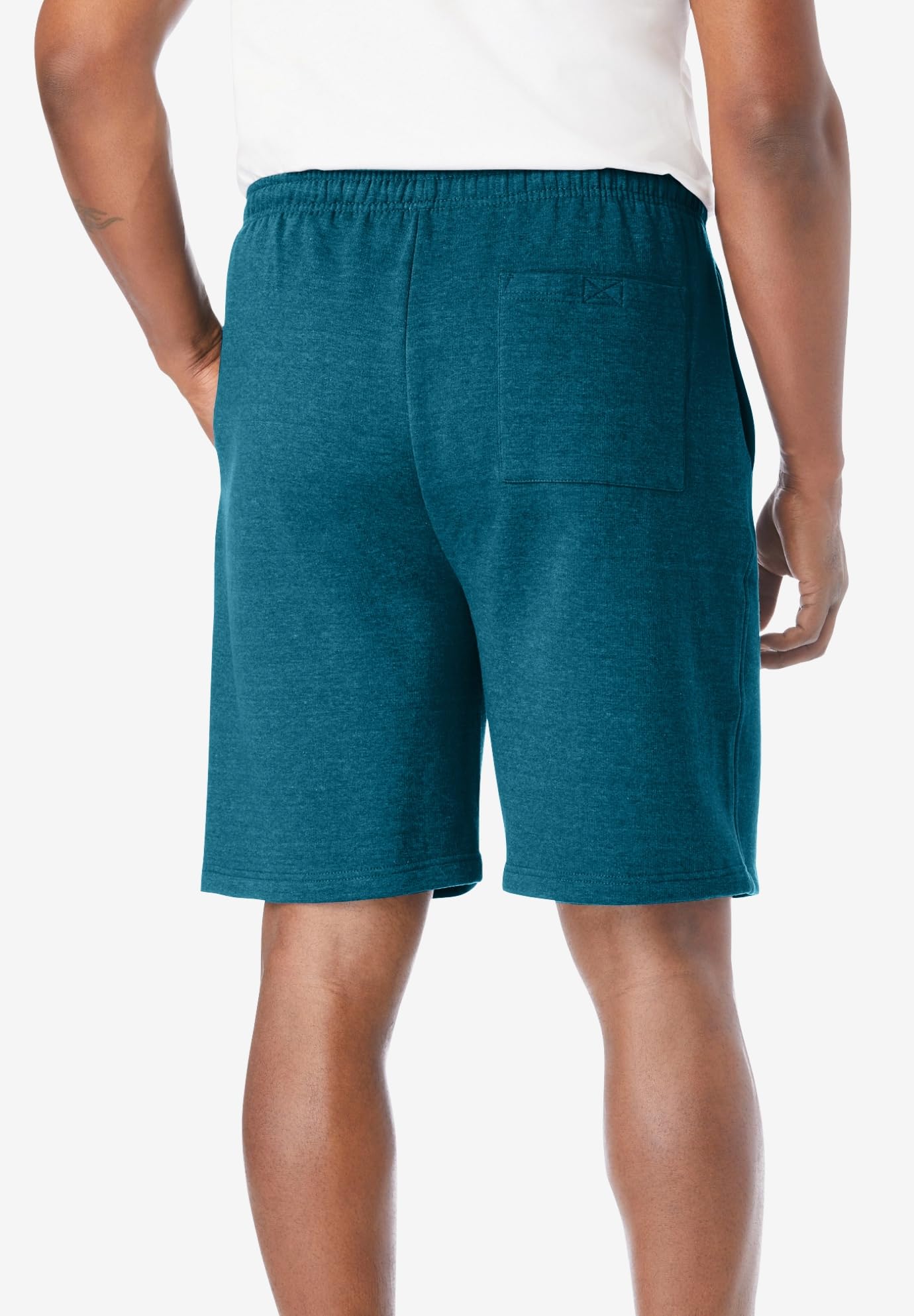 KingSize Men's Big & Tall Comfort Fleece Shorts - Soft Lounge Shorts for Relaxing at Home, Gym & Outdoor Activities