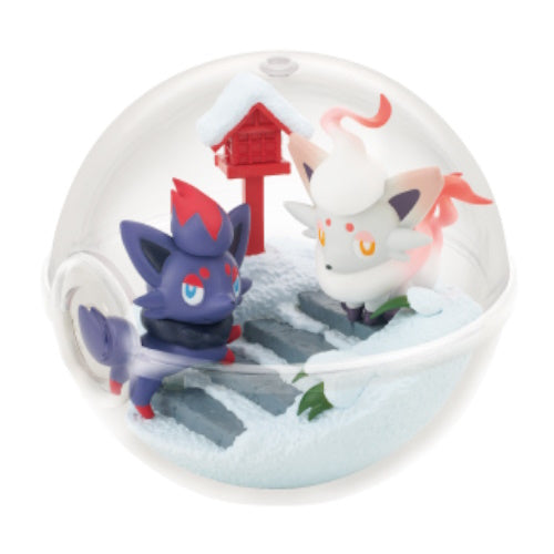 Pokemon Terrarium Collection Vol. 14 - 2.5 Inch Miniature Collectible Toy Figures by Re-Ment | Perfect for Display, Gifts, and Pokemon Fans Decor