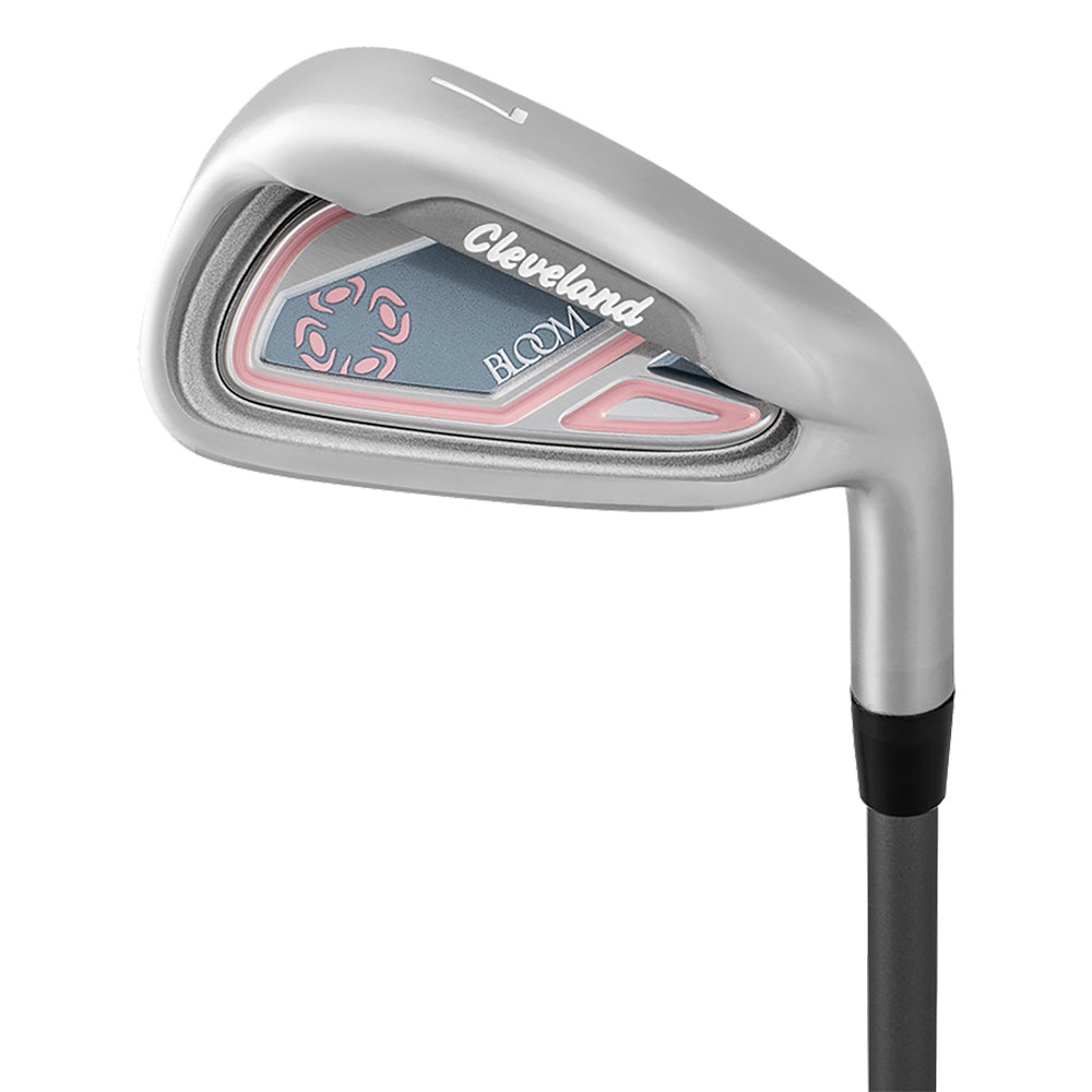 Cleveland Bloom 10-Piece Women's Right Hand Complete Golf Club Set - Perfect for Beginners & Intermediate Female Golfers on the Course