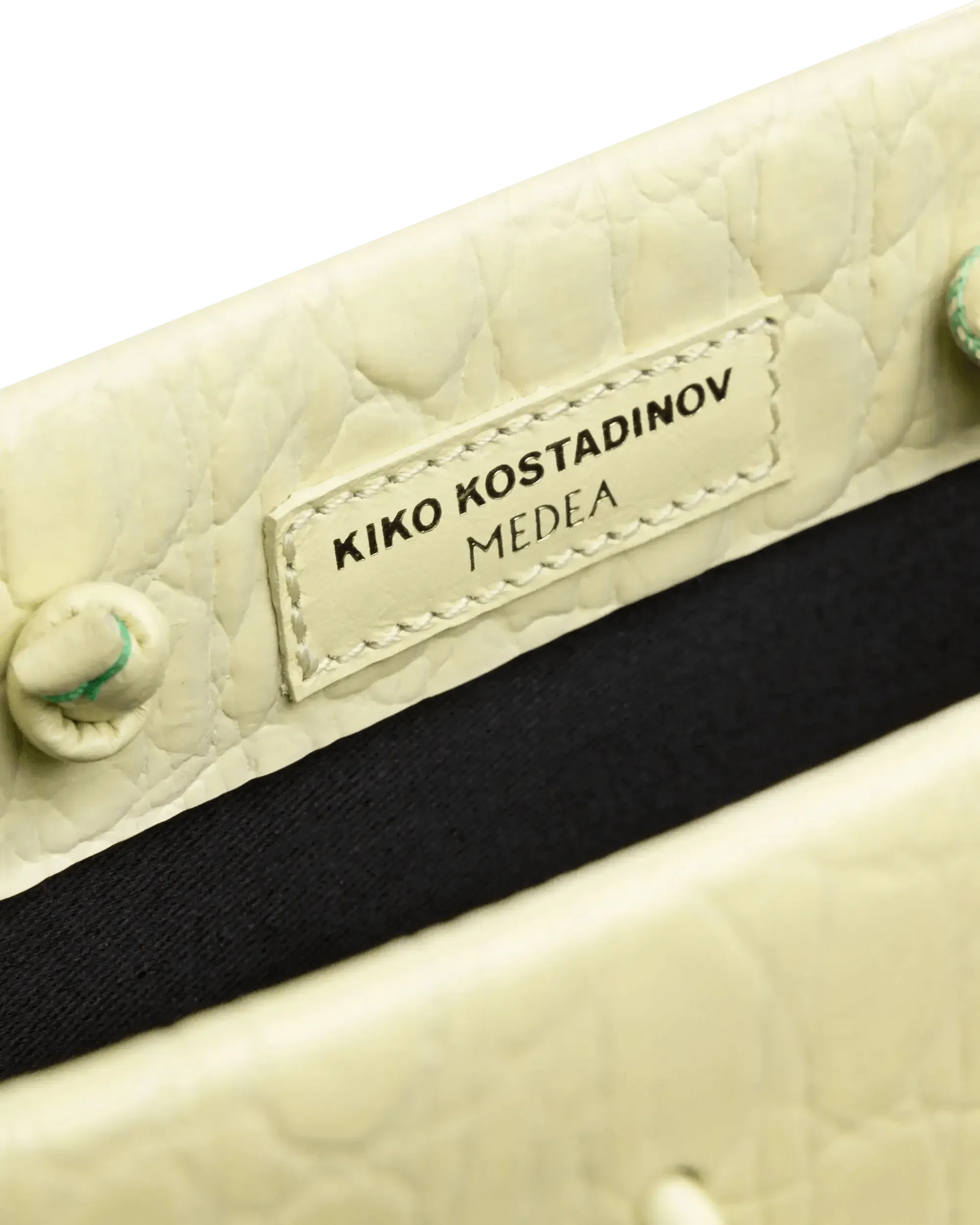 Hanna Croc Calfskin Medea Bag - Luxury Women's Handbag for Work, Travel & Evening Events | Genuine Leather Designer Purse with Timeless Style
