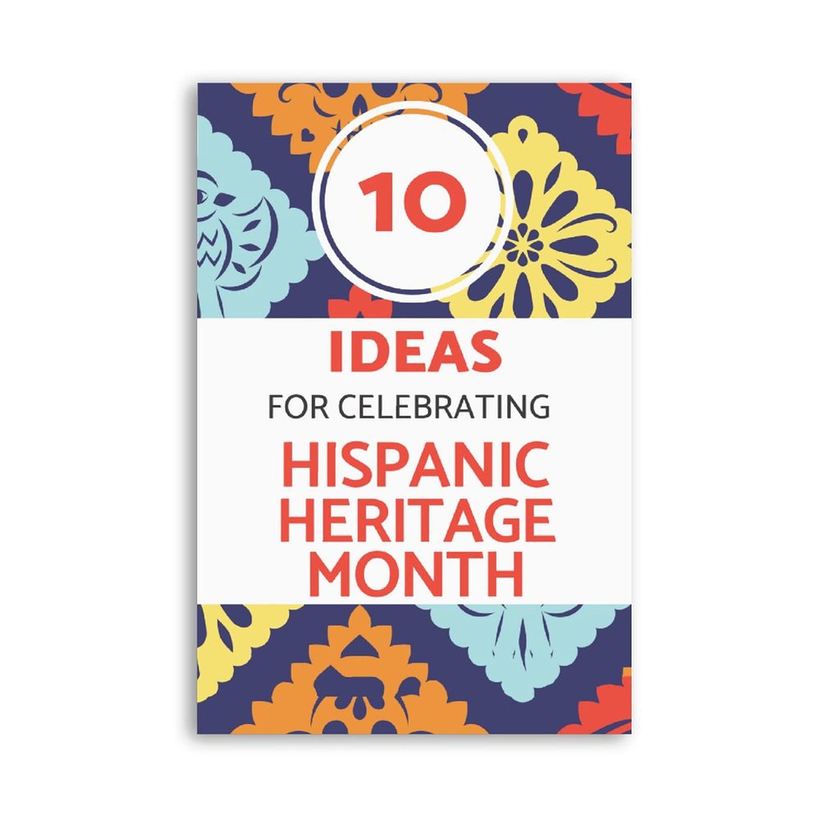 Hispanic Heritage Month Wall Art - 08x12inch (20x30cm) Unframed Canvas Poster for Home, Office & Classroom Decor - Perfect Gift for Cultural Celebrations & Latino Pride