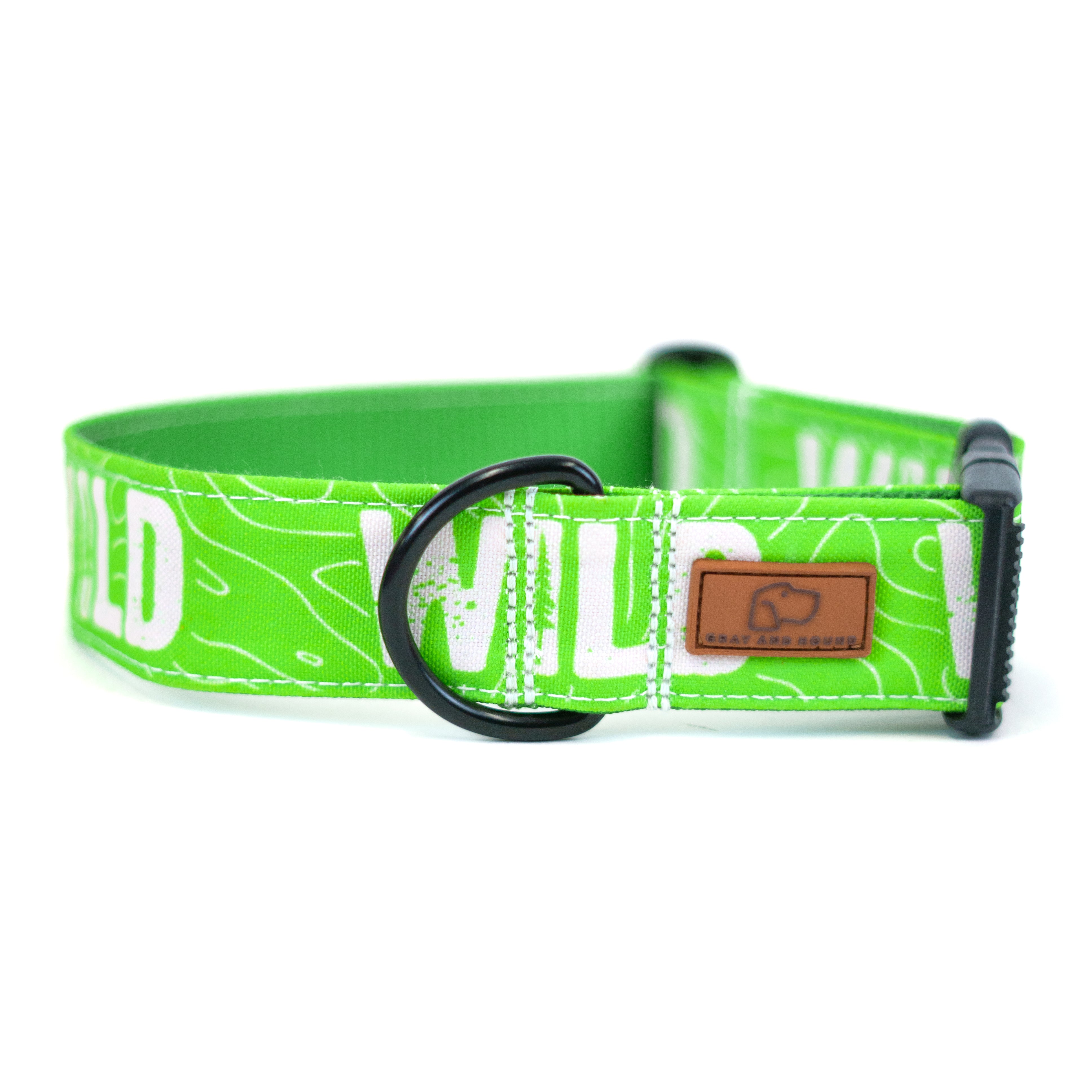 Neon Green Reflective Dog Collar - High Visibility Pet Safety Collar for Night Walks & Outdoor Adventures