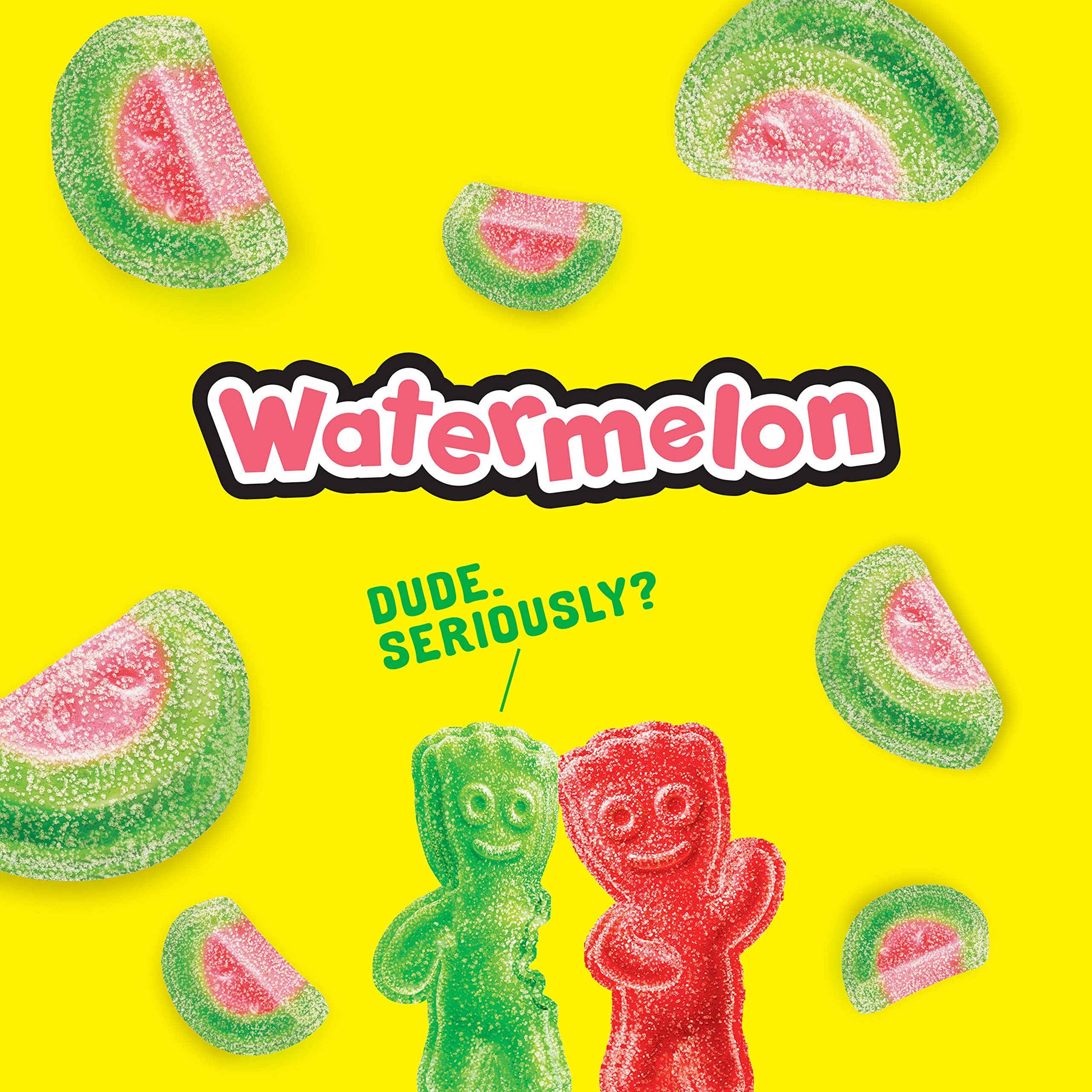 Sour Patch Kids Watermelon Soft & Chewy Candy - 5 lb Bulk Pack for Parties, Halloween, Movie Nights & Snacking