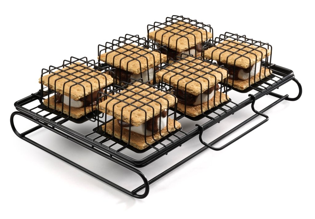 Premium STL-611 6-S'more Maker for Campfires & Backyard BBQs - Electric Marshmallow Roaster for Perfect S'mores at Home, Parties & Outdoor Adventures