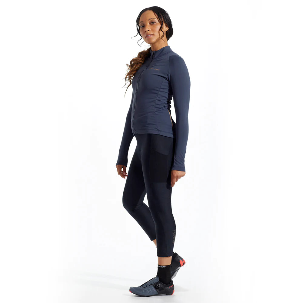 Women's Attack Thermal Jersey - Long Sleeve Fleece Lined Winter Shirt for Running, Hiking & Outdoor Activities - 11222109