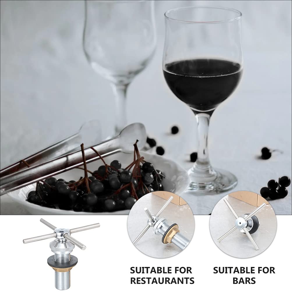 UKCOCO 1-Piece Glass Washer & Cup Rinser Head - Stainless Steel Sprayer for Bar, Kitchen, and Restaurant Use - Perfect for Washing Glasses, Mugs, and Cups
