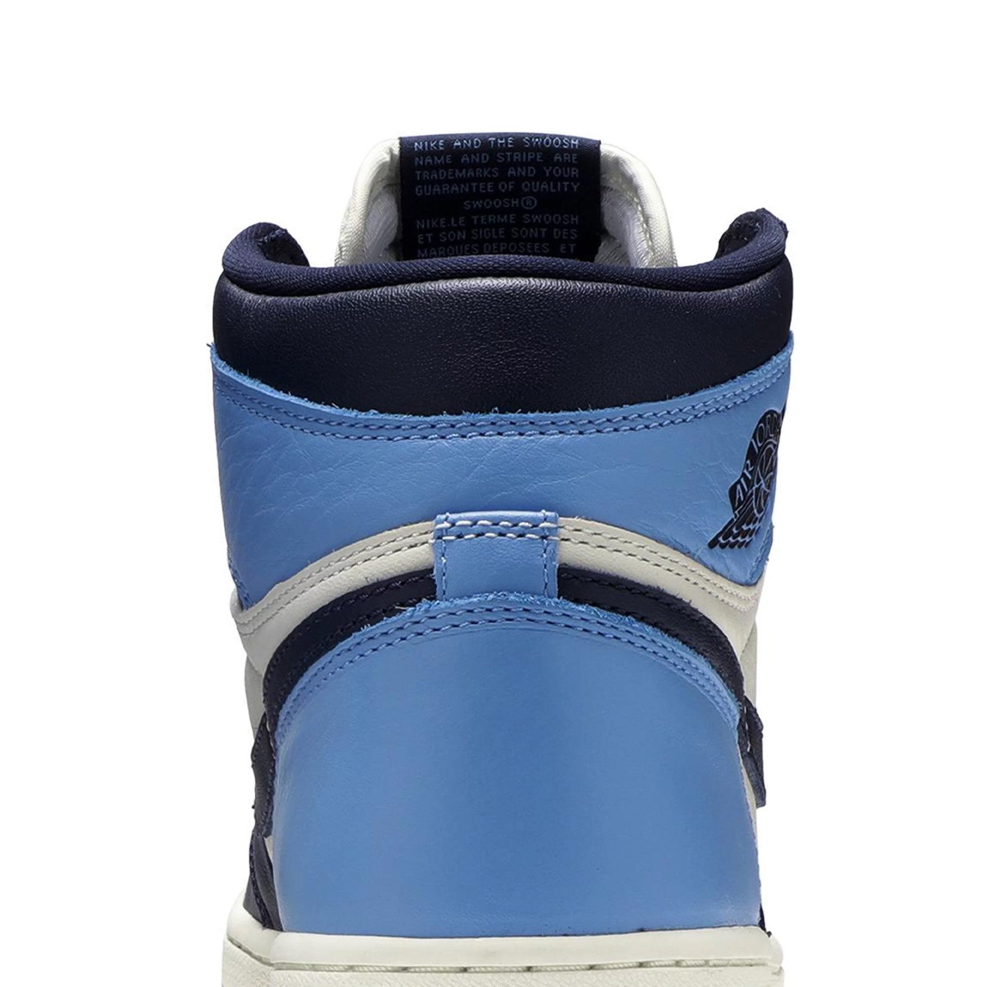 Air Jordan 1 Retro High OG 'Obsidian' Sneakers (2019 Release) - Men's Basketball Shoes for Streetwear & Casual Style
